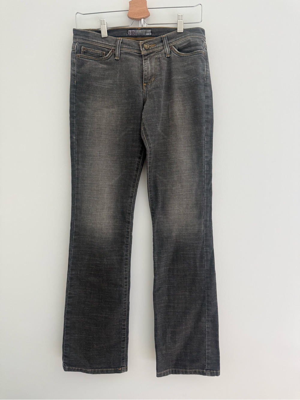 Joe’s Vintage Style Straight Boot Cut Jeans Black Washed Size 29 - Picture 4 of 12